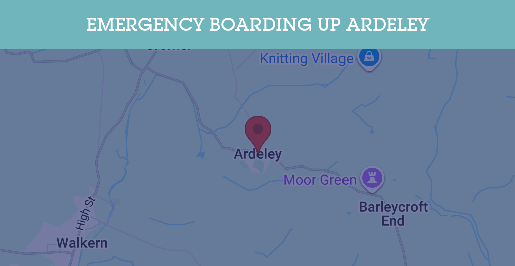 Emergency Boarding Up Services in Ardeley - SG2