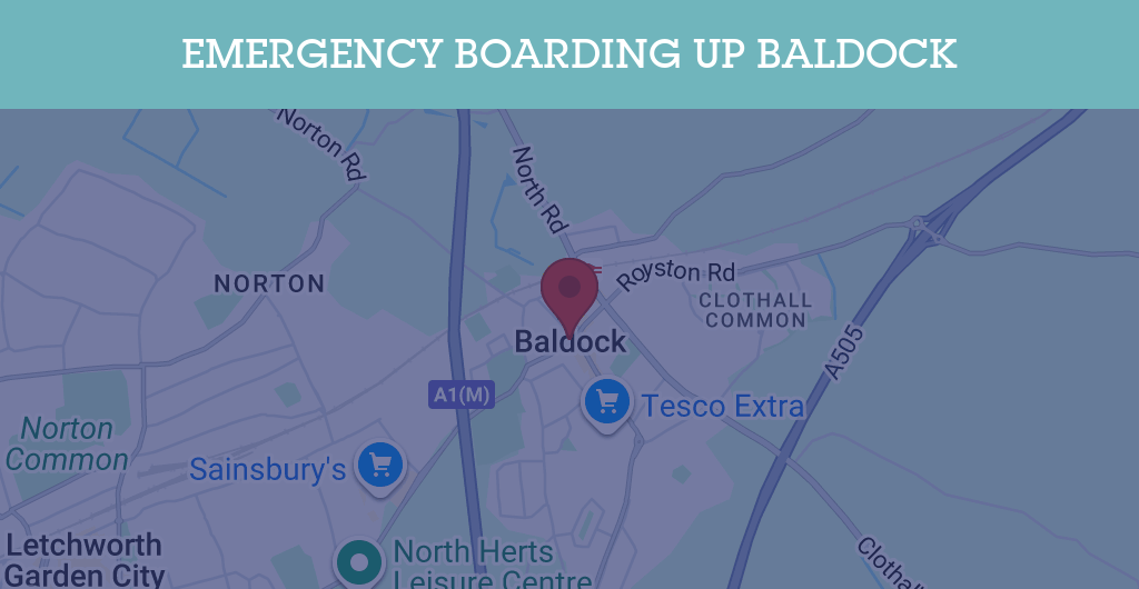Emergency Boarding Up Services in Baldock - SG7