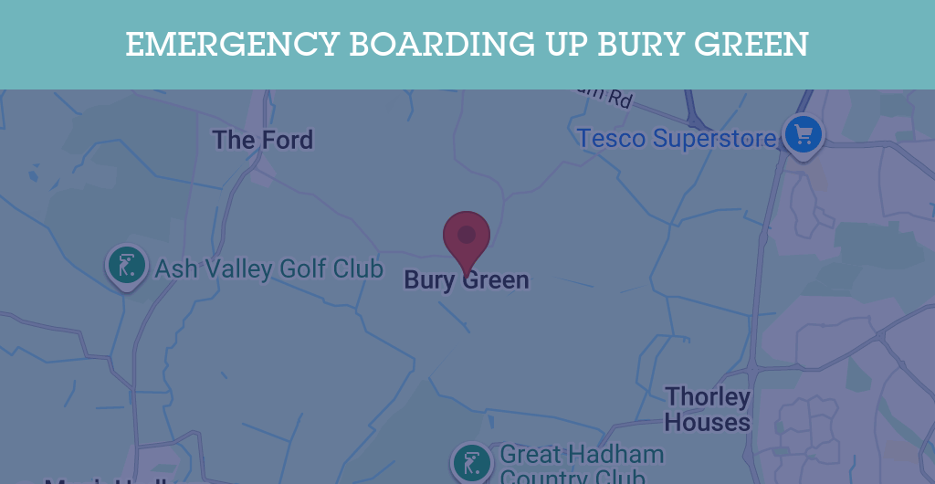 Emergency Boarding Up Services in Bury Green - SG11