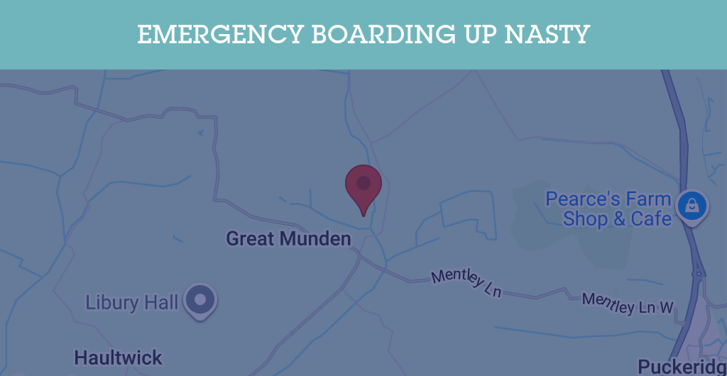 Emergency Boarding Up Services in Nasty - SG11