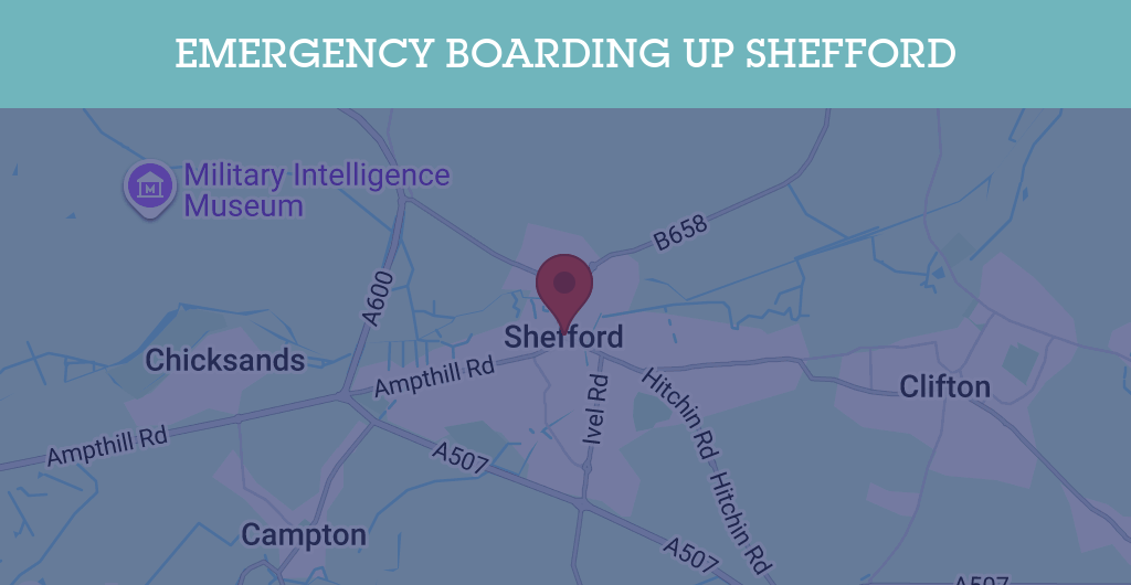 Emergency Boarding Up Services in Shefford - SG17