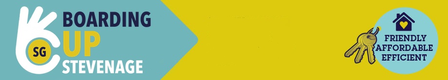Boarding Up Stevenage Header Banner
